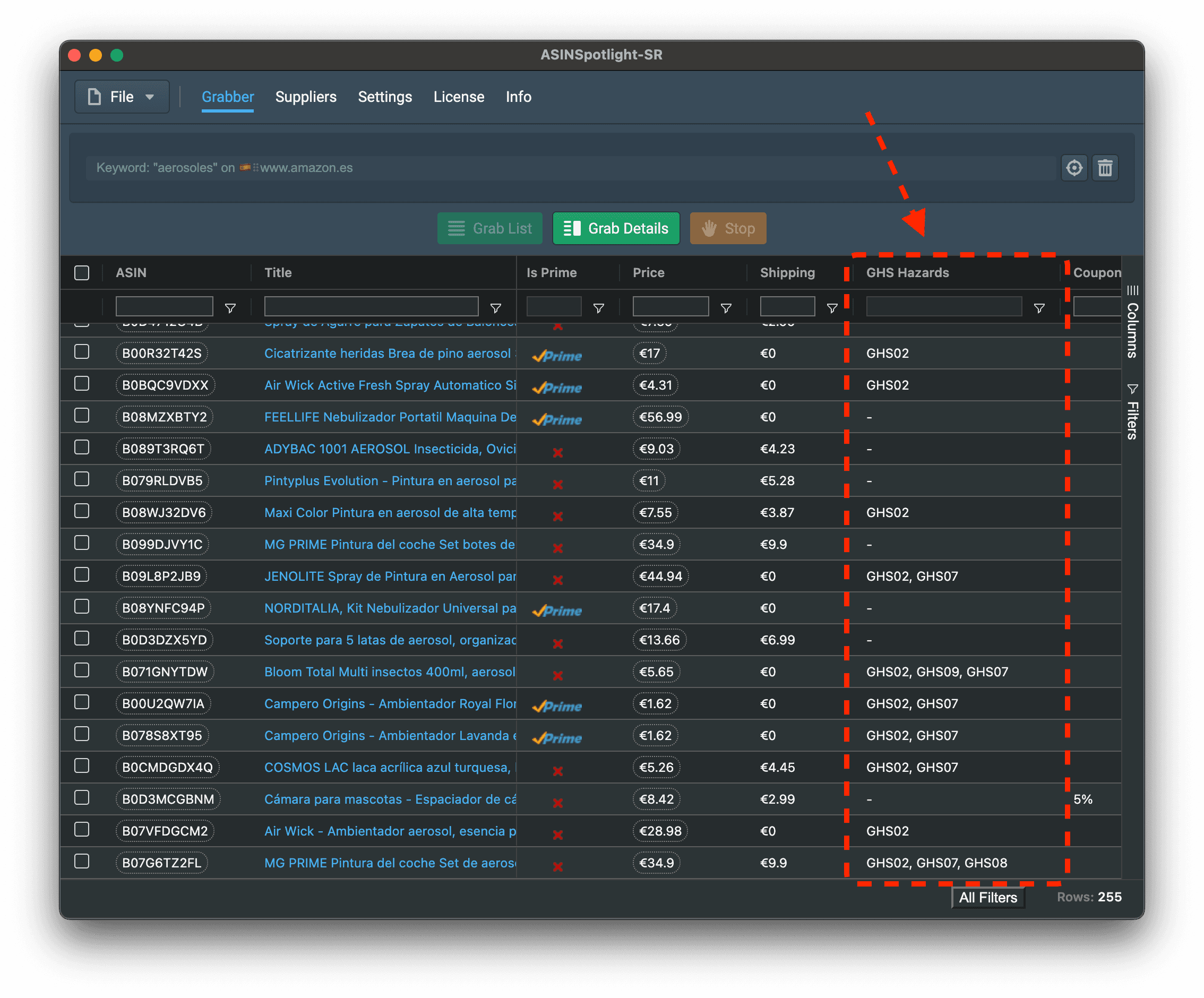 Introducing GHS Fetcher to ASINSpotlight: Simplify Amazon Hazmat Compliance
